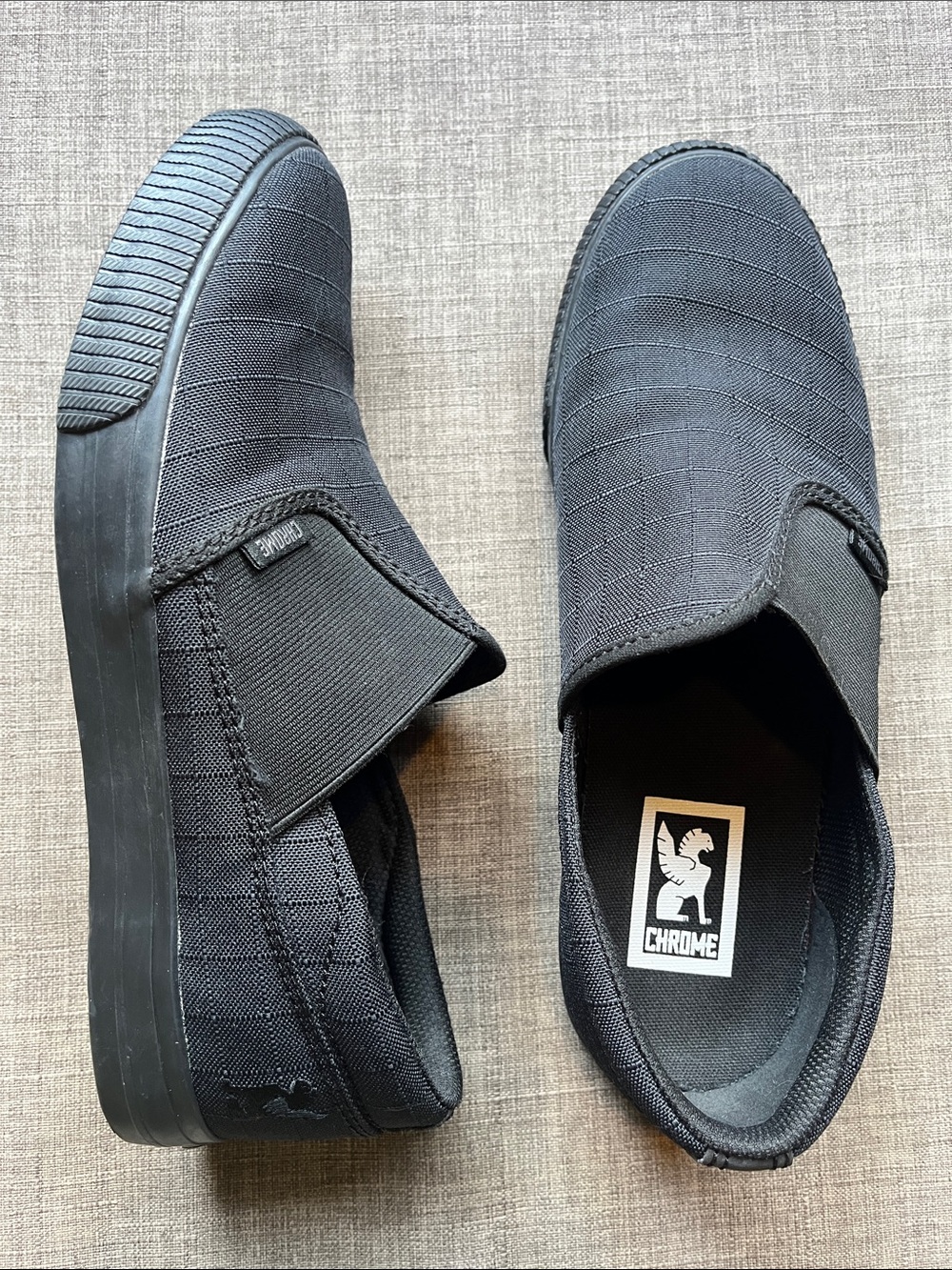 Chrome Industries Dima 2.0 Cycling Shoes Black Slip-On Men's 7